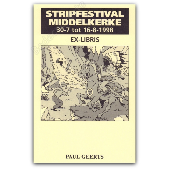 Geerts - Bob et Bobette Stripfestival Middelkerke 1998