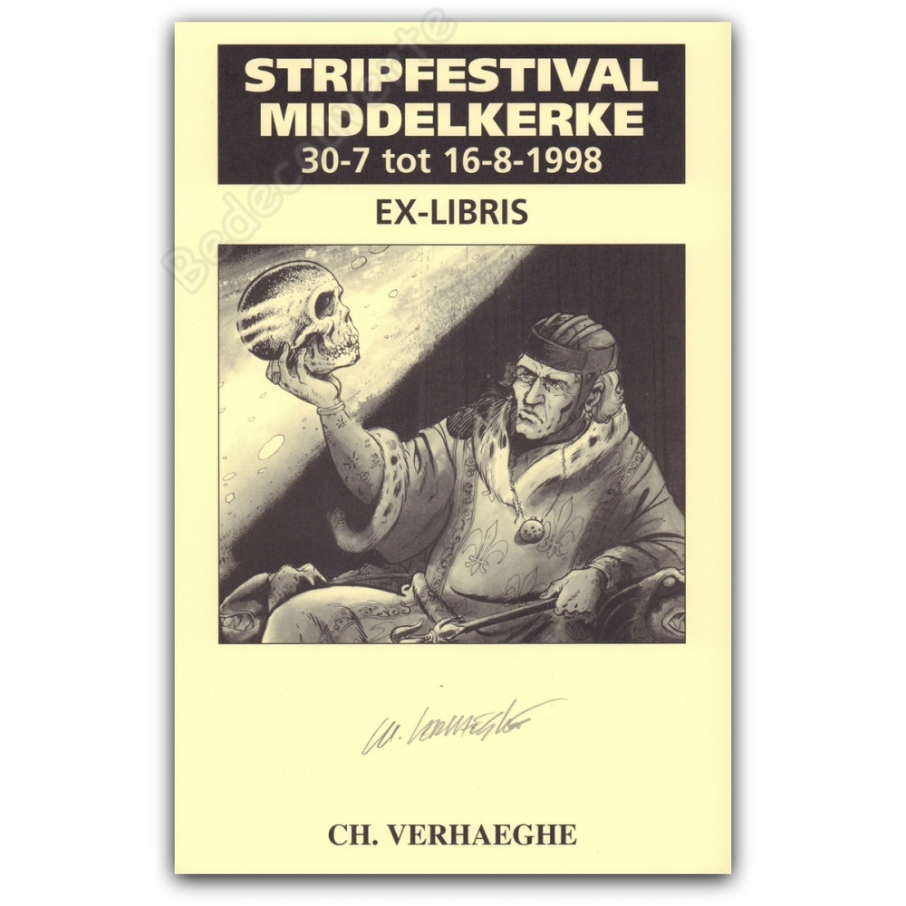 Verhaeghe - Ambre Blanc Stripfestival Middelkerke 98