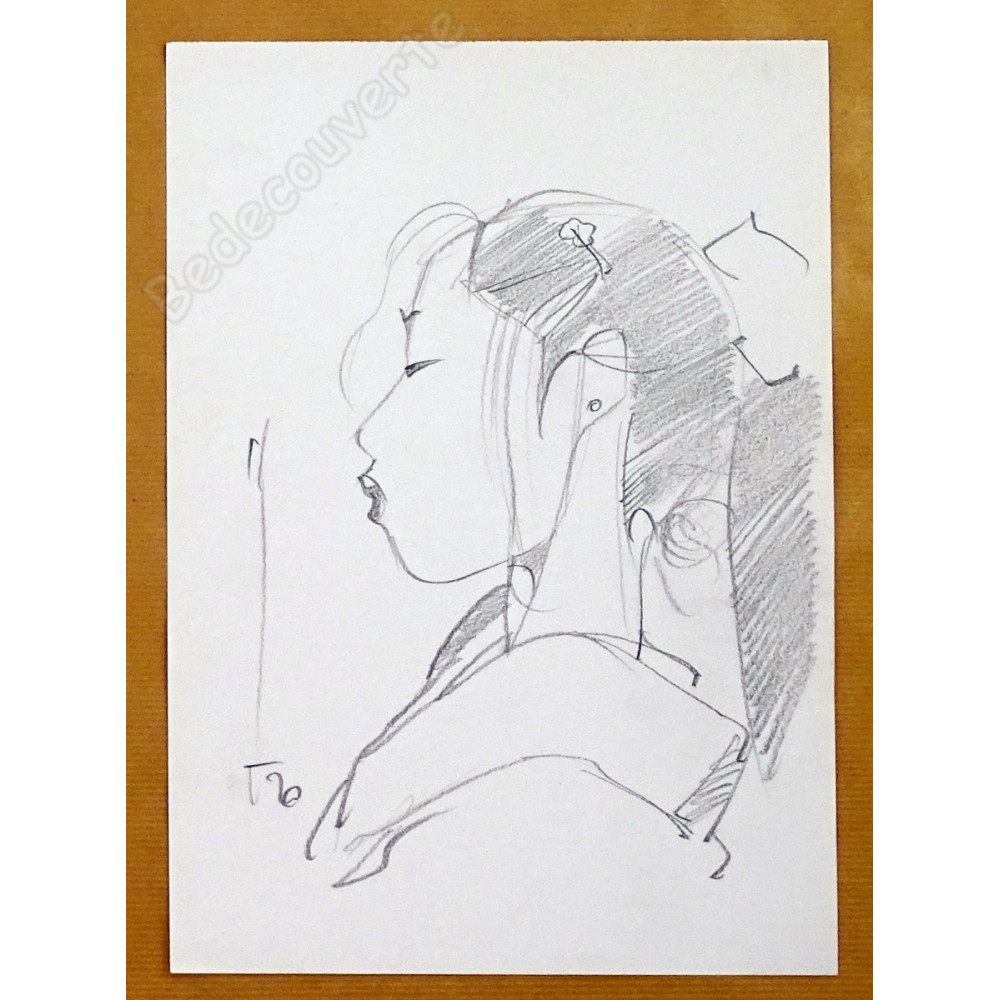 Michetz - Un autre visage Portfolio 1 + Dessin n°9/40