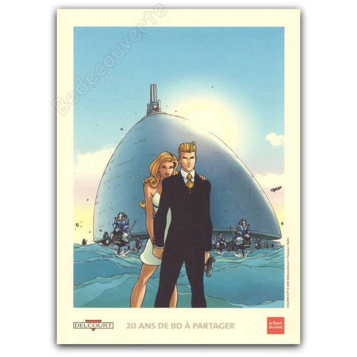 Malfin - Golden City 20 ans de BD