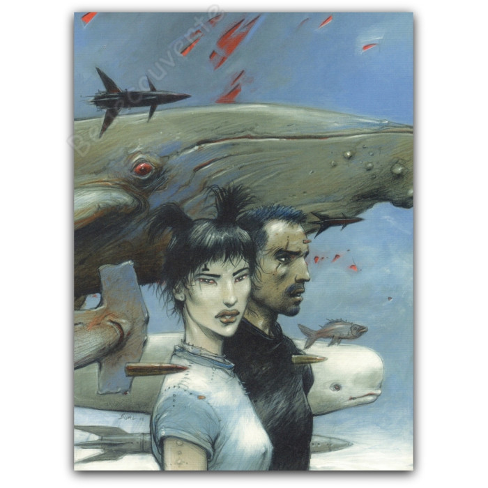 Bilal - La couleur de l'air 18x24