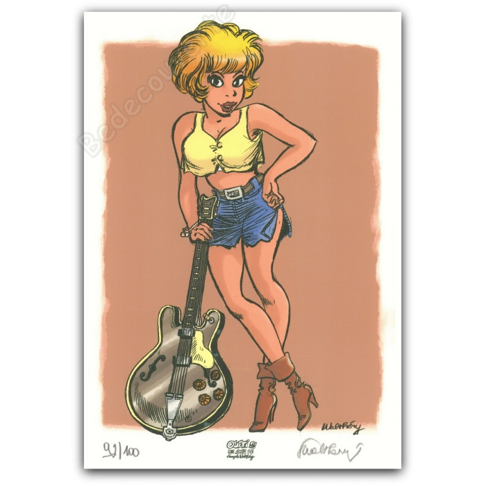 Walthéry - Natacha Guitare