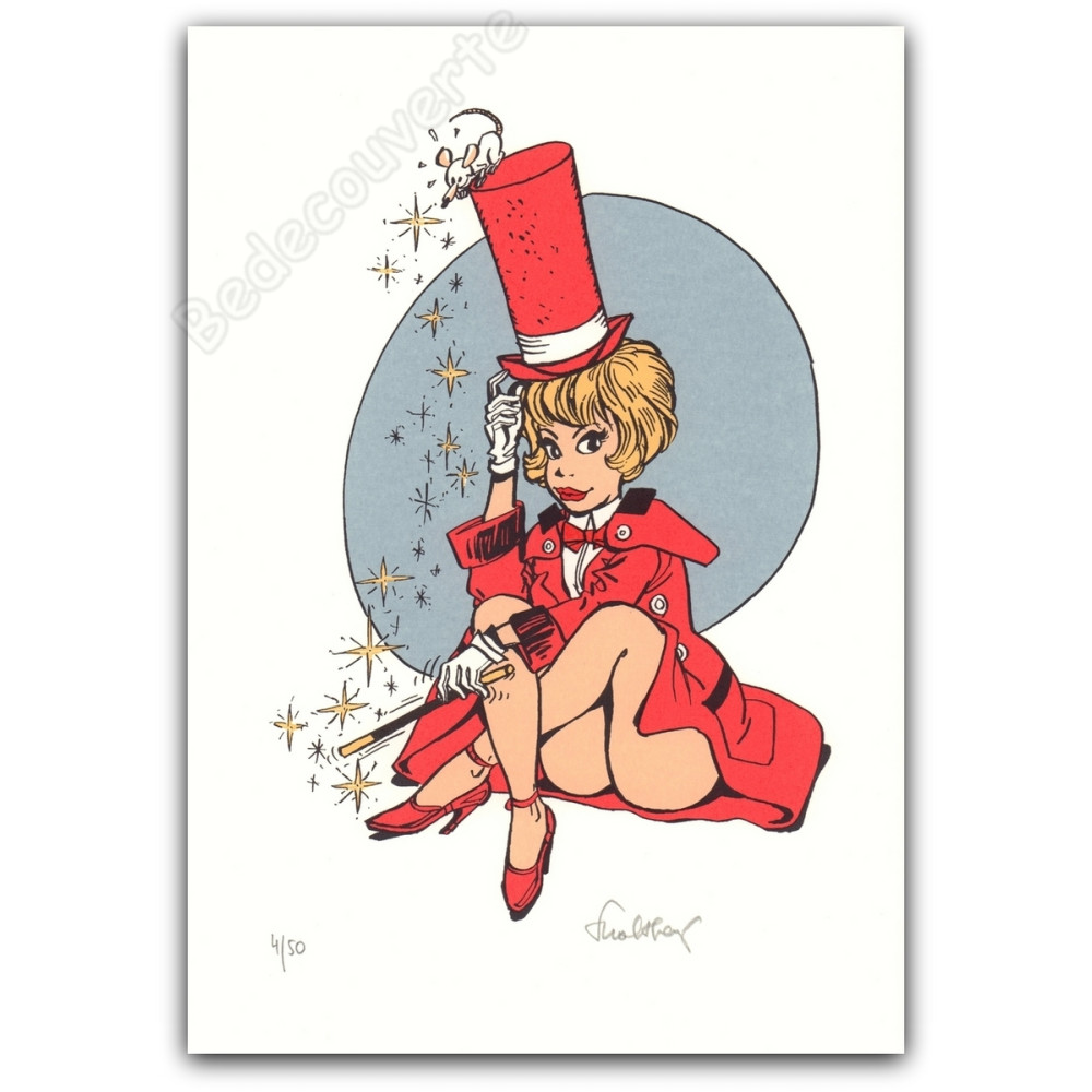 Walthéry - Natacha Chapeau rouge