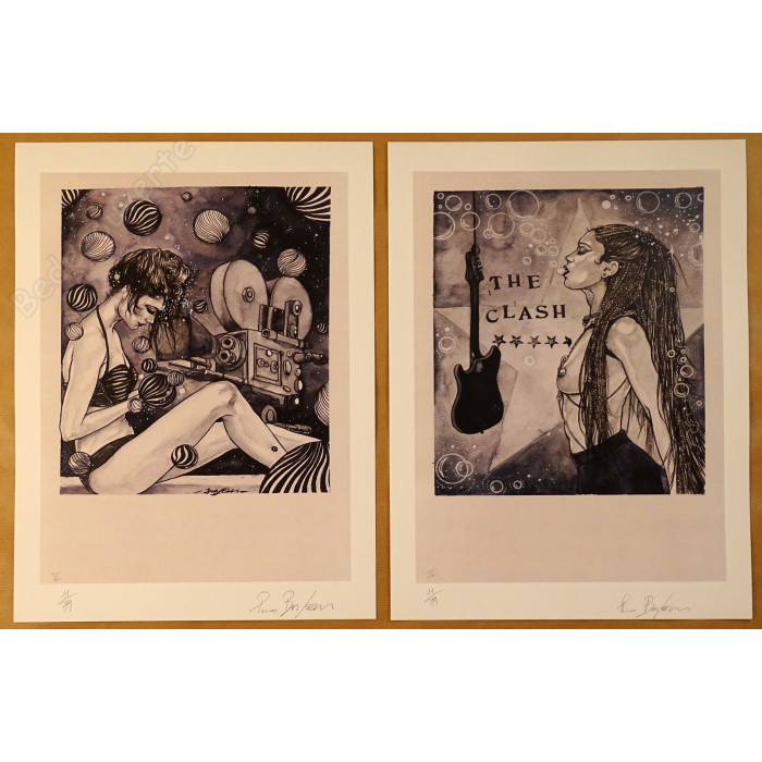 Borselli - Portfolio Stardust + dédicace n°11/39