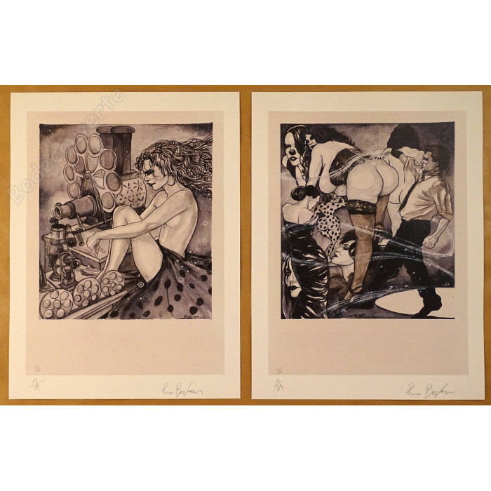 Borselli - Portfolio Stardust + dédicace n°11/39