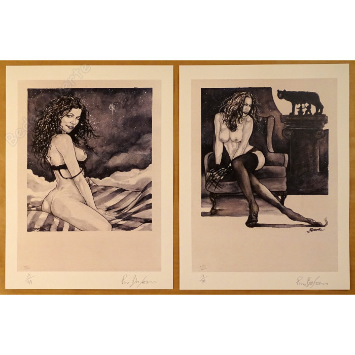 Borselli - Portfolio Stardust + dédicace n°11/39