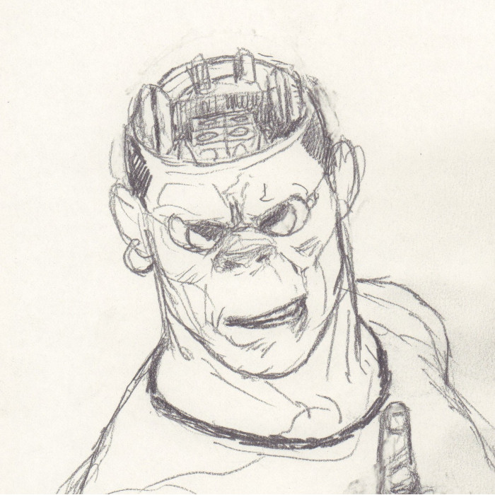 Liberatore Tanino - Dessin Original Portrait RanXerox - J