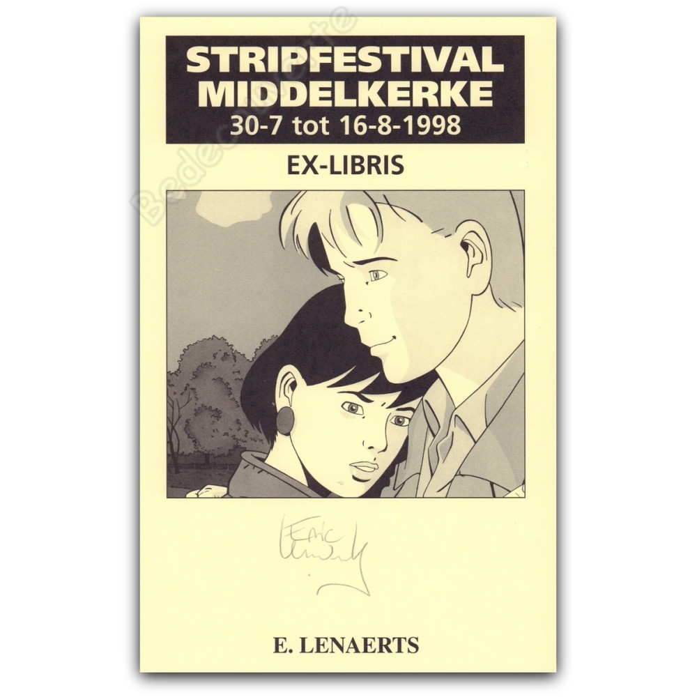 Lenaerts - Duistere Wateren Stripfestival Middelkerke 1998