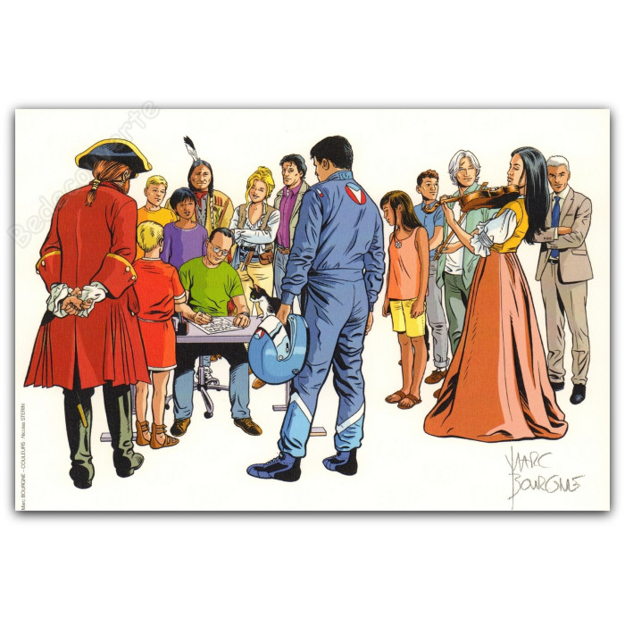 Bourgne - Réunion Des Personnages