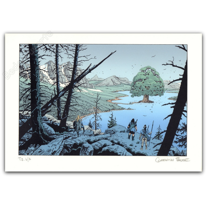 Rouge Corentin - Thorgal Paysage