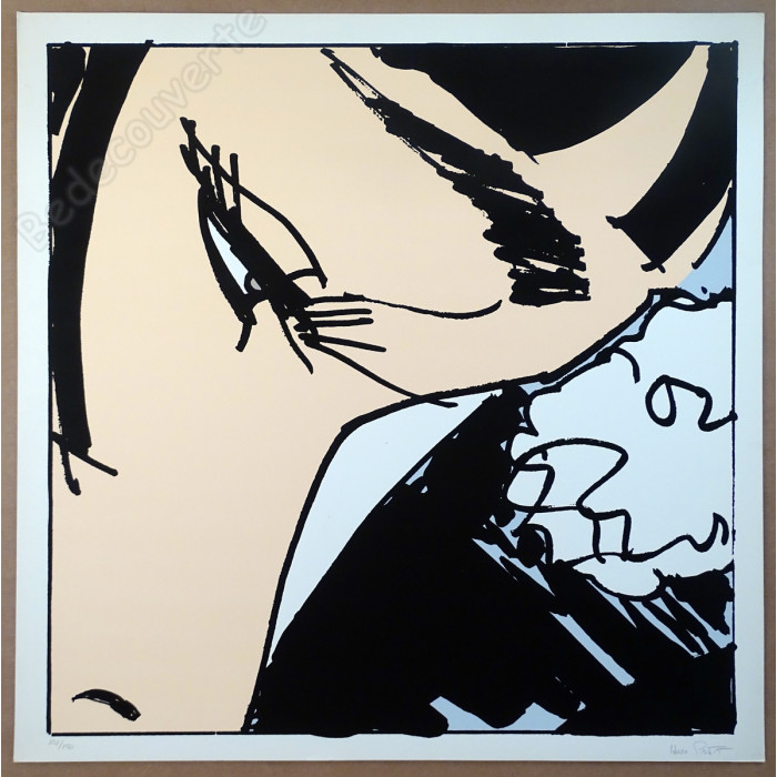 Hugo Pratt - Tango Sérigraphie 08 signée