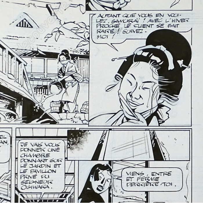 Michetz - Planche Originale Kogaratsu Inédit Pl.9