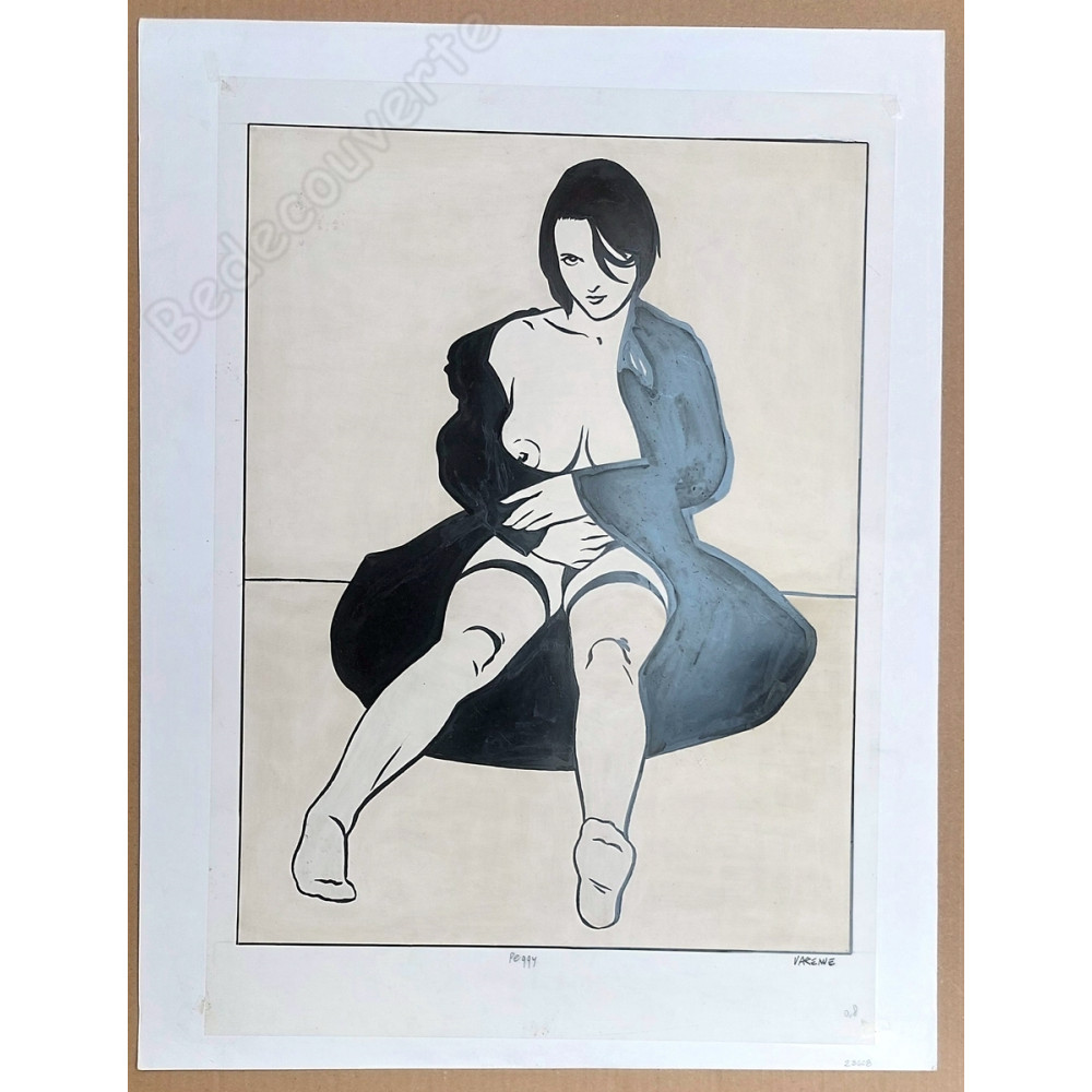 Varenne Alex - Dessin Original Peggy