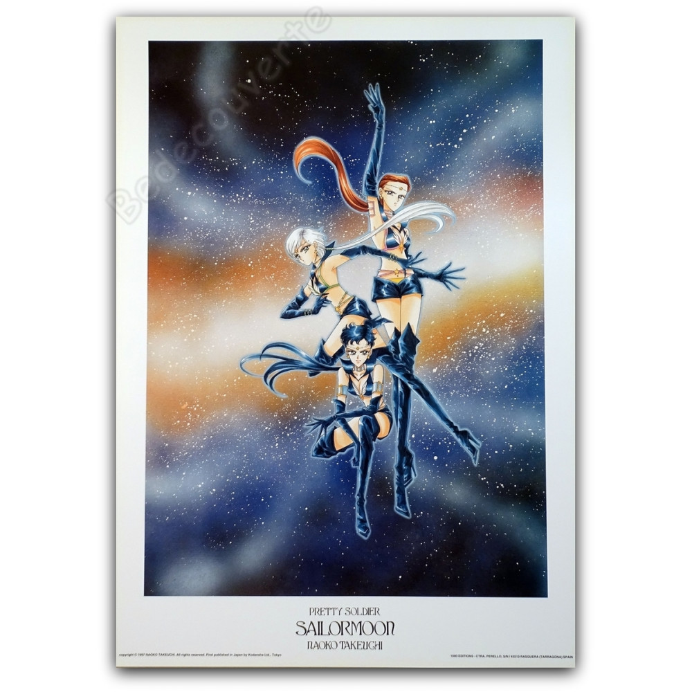 Takeuchi - Sailor Moon Trio 1000 Editions 50x70