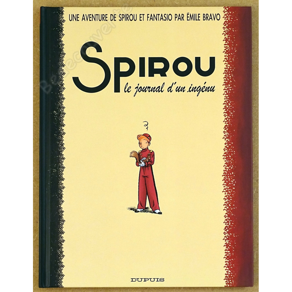 Bravo - Spirou Le Journal d'un Ingénu EO + ex-libris