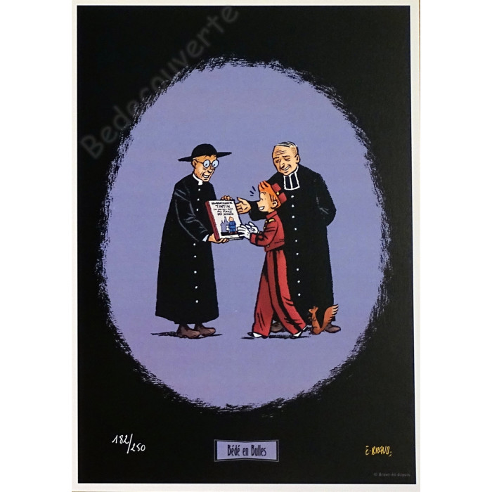 Bravo - Spirou Le Journal d'un Ingénu EO + ex-libris