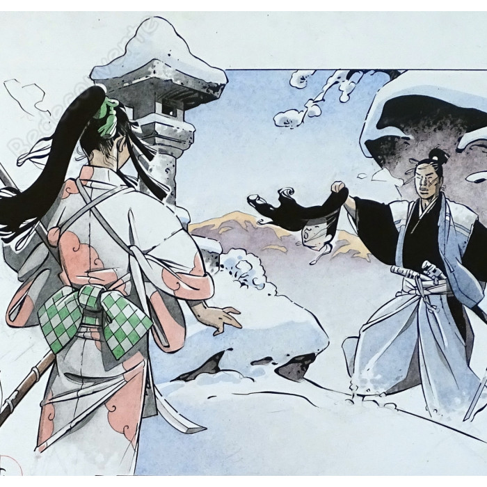 Michetz - Dessin Original Kogaratsu La tête