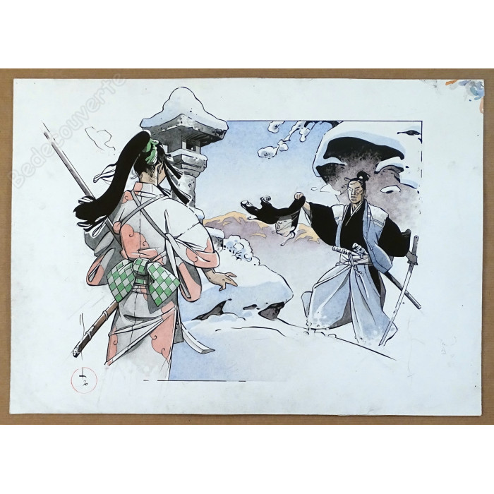 Michetz - Dessin Original Kogaratsu La tête