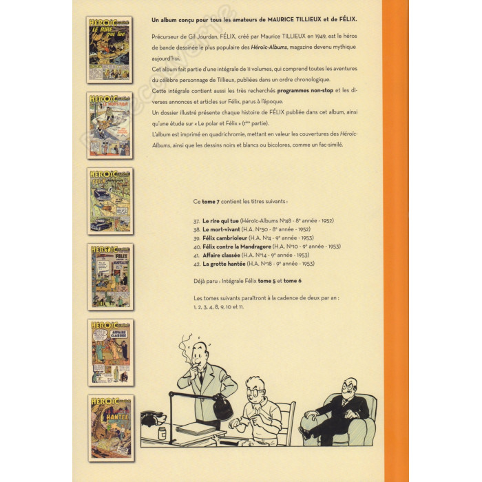 Tillieux - Intégrale Félix tome 7 Deuxième édition