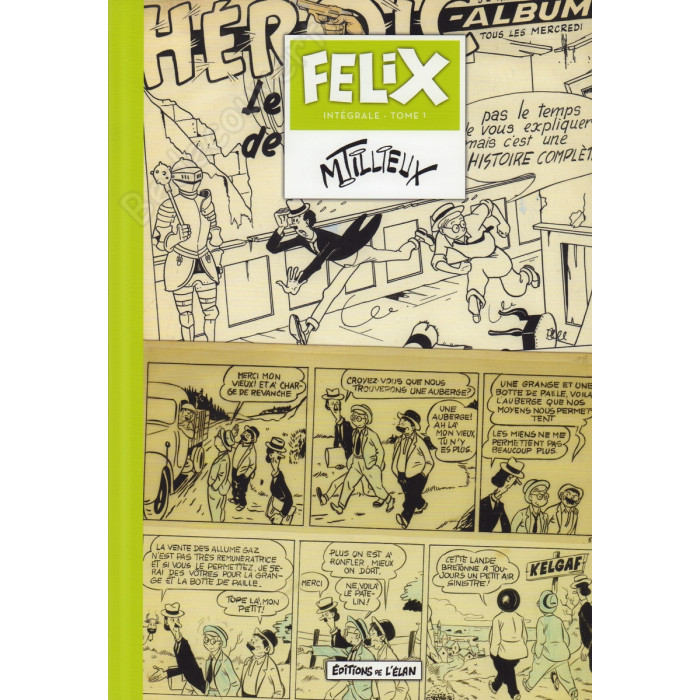 Tillieux - Intégrale Félix tome 1 Deuxième édition
