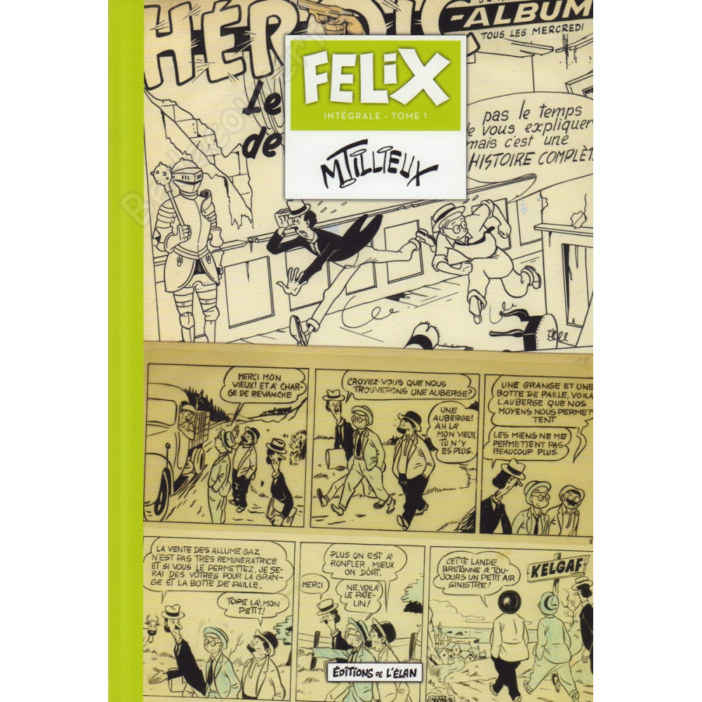 Tillieux - Intégrale Félix tome 1 Deuxième édition