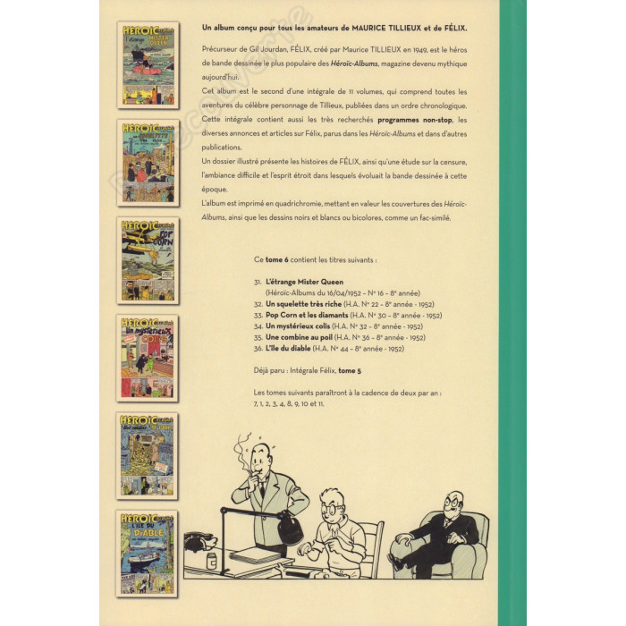 Tillieux - Intégrale Félix tome 6 Deuxième édition