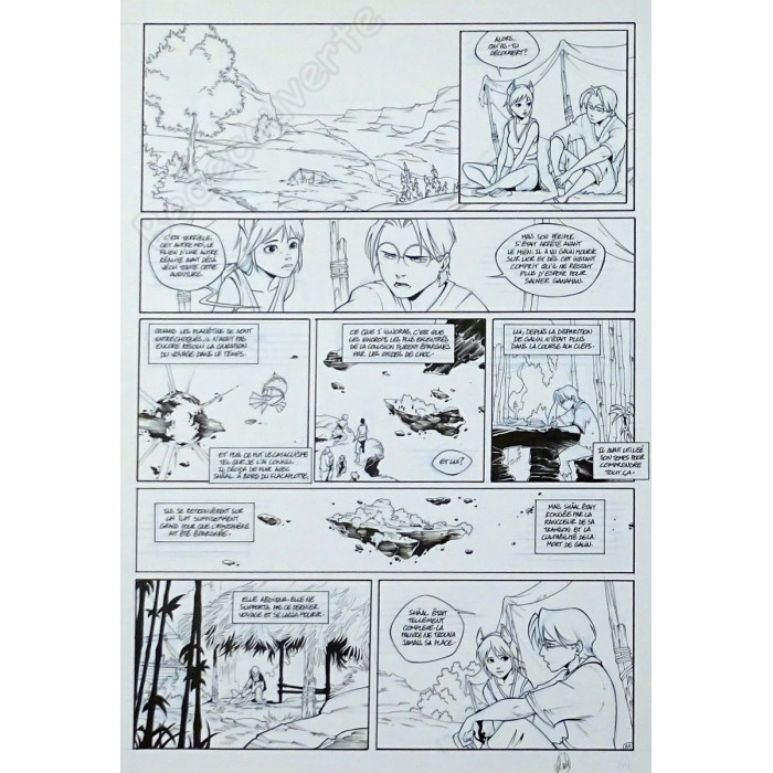 Valence Tony - Planche originale Les 4 Princes de Ganahan Tome 4 pl.11