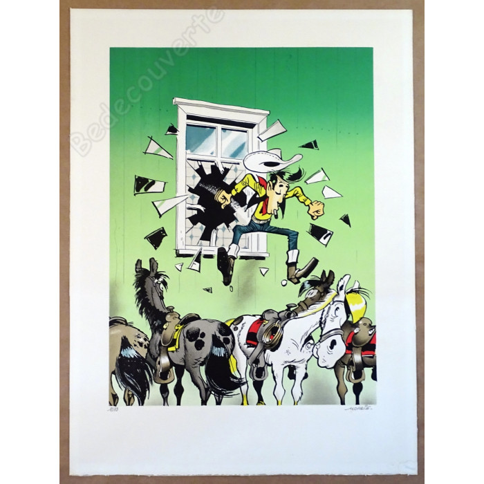 Morris - Lucky Luke Le Grand Saut