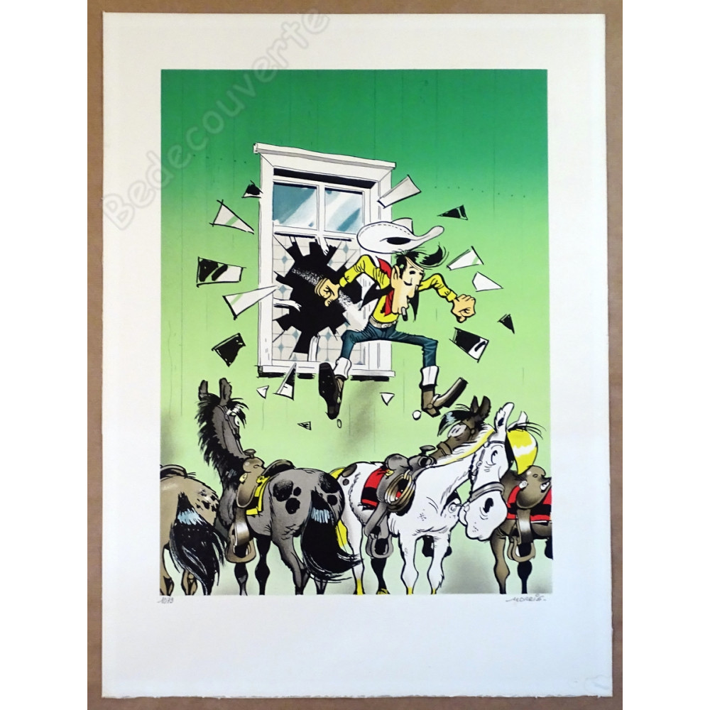 Morris - Lucky Luke Le Grand Saut