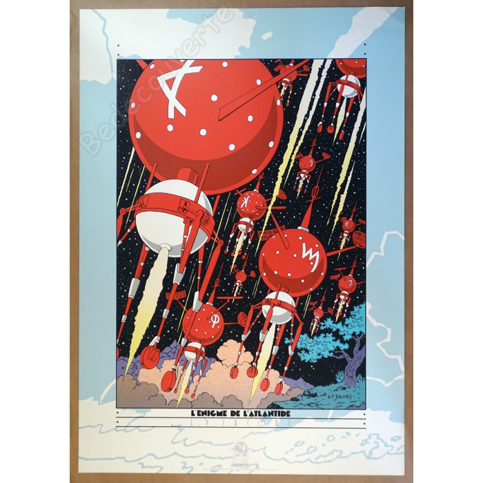 Jacobs - Blake et Mortimer L'Enigme De l'Atlantide 1990