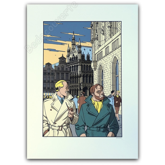 Juillard - Blake et Mortimer à Bruxelles 2003