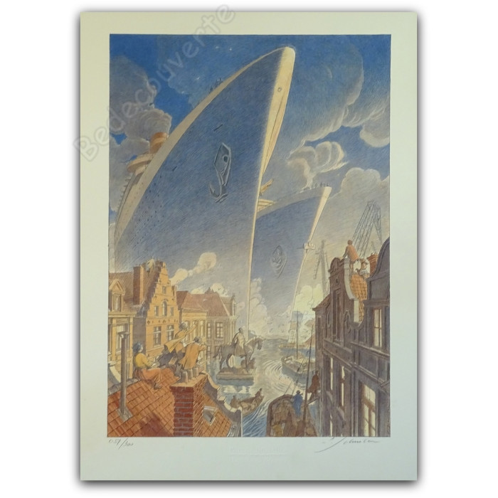 François Schuiten - Port de Bruxelles