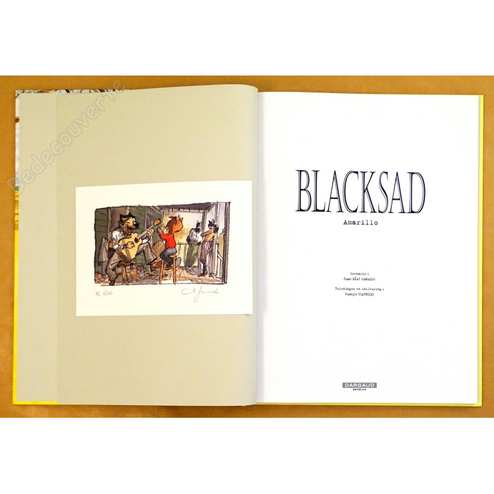 Guarnido - Blacksad Amarillo Luxe-editie Néerlandais