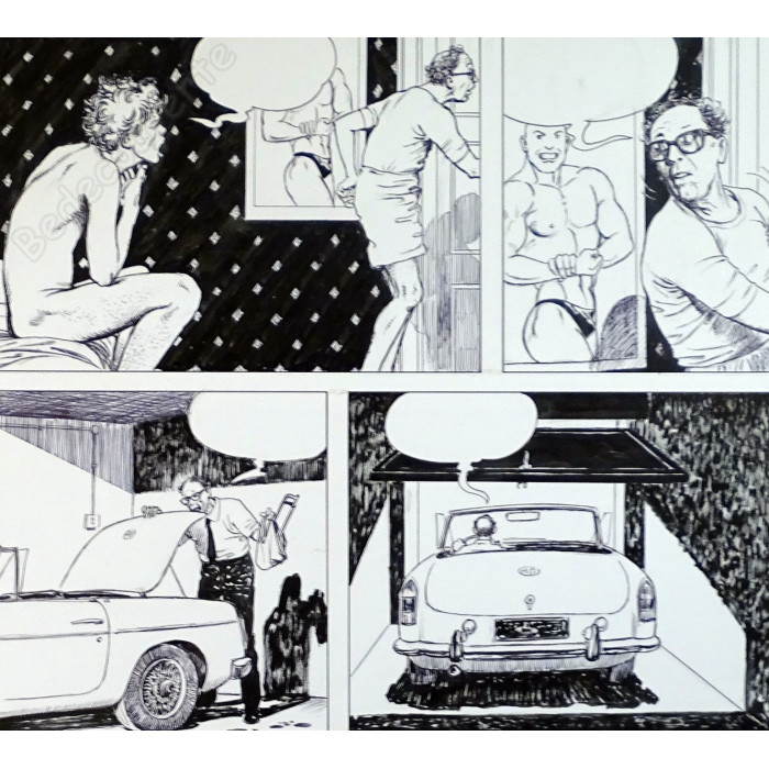 Manara Milo - Planche Originale Révolution Pl.26