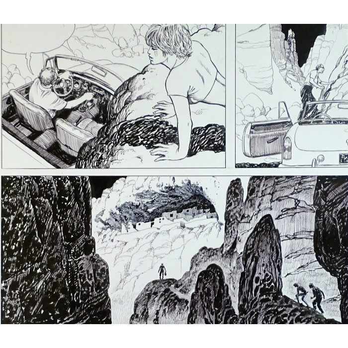 Manara Milo - Planche Originale Révolution Pl.29
