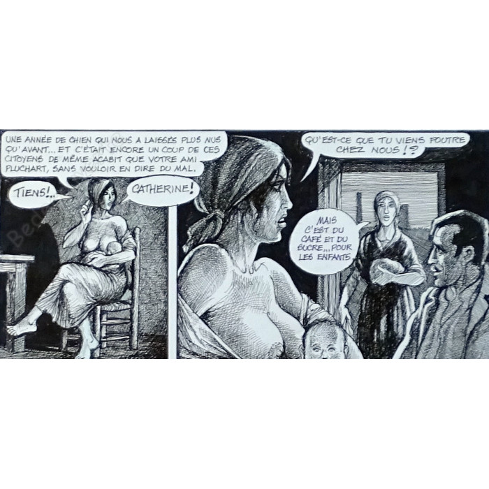 Pichard - Planche originale Germinal T1 p.39
