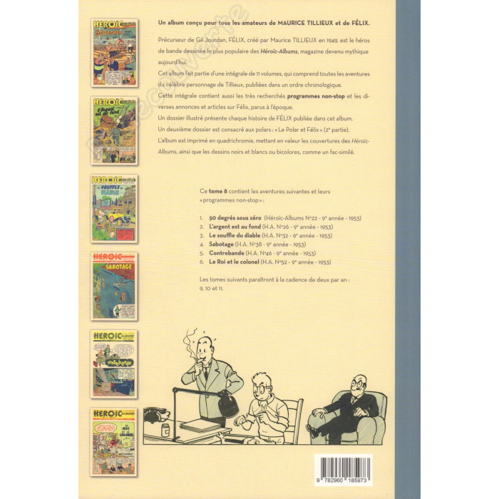 Tillieux - Intégrale Félix tome 8 Première édition