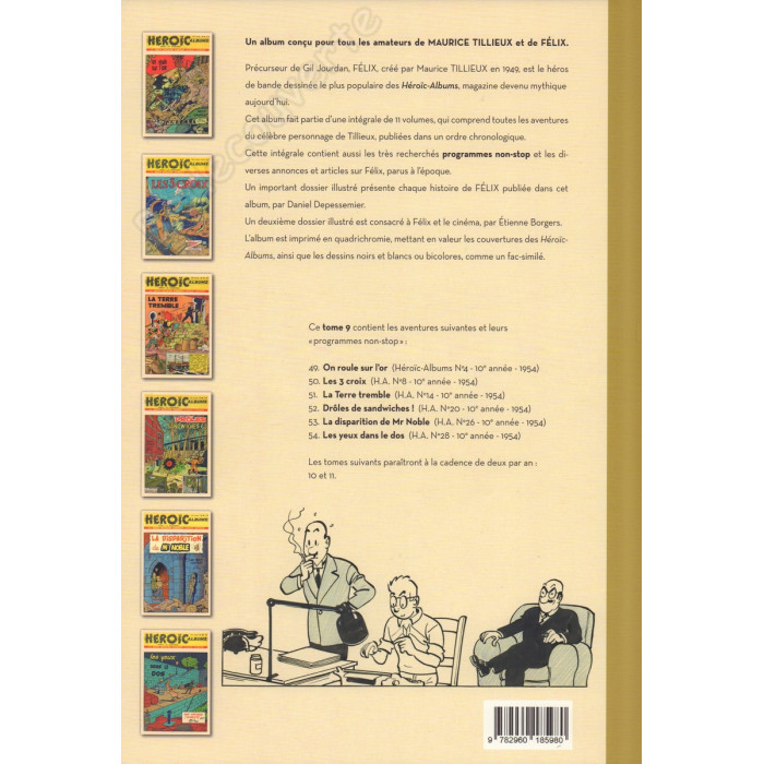 Tillieux - Intégrale Félix tome 9 Première édition
