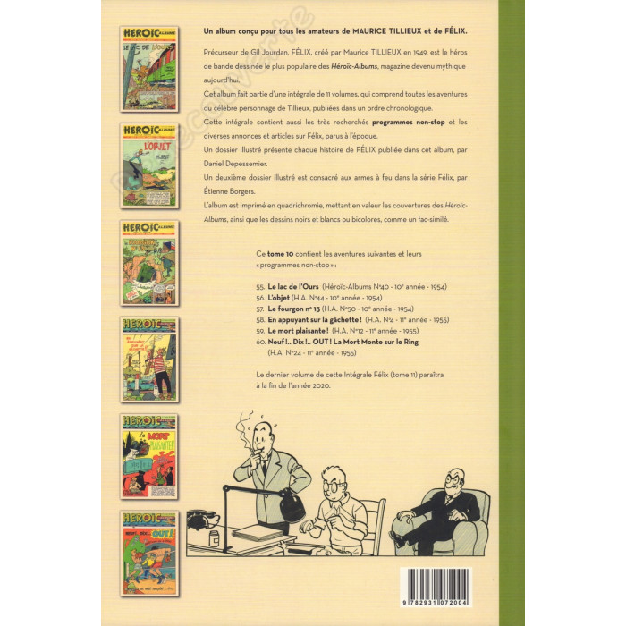 Tillieux - Intégrale Félix tome 10 Première édition