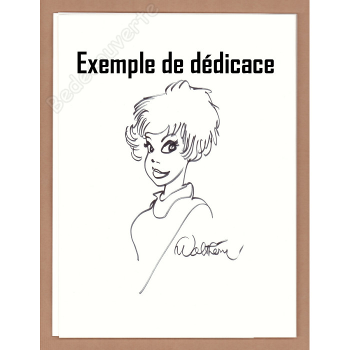 Walthéry - Portfolio Il était 7 fois n°36 + Dédicace