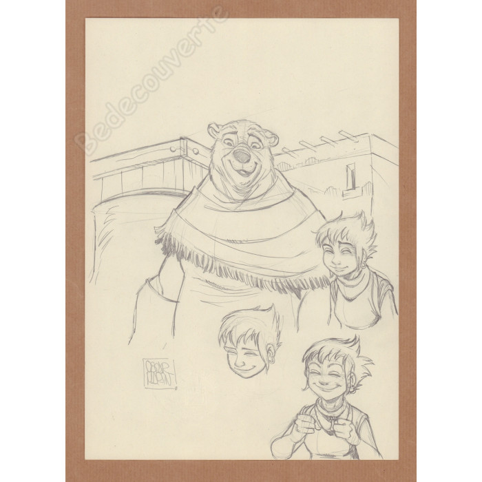 Martin Oscar - Dessin Original Solo Poderoso