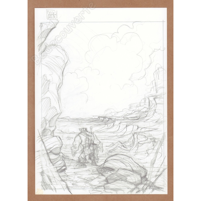 Martin Oscar - Dessin Original Concept Solo