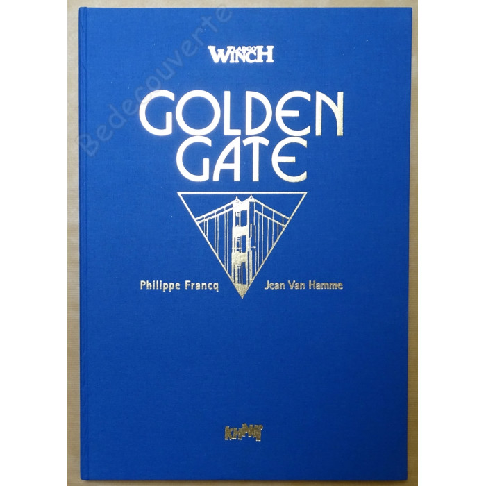 Francq - Largo Winch Tomes 11 et 12 Golden Gate Tirage de luxe Version à 50 exemplaires
