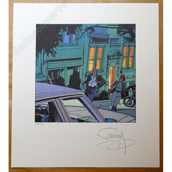 Francq - Largo Winch Tomes 11 et 12 Golden Gate Tirage de luxe Version à 50 exemplaires
