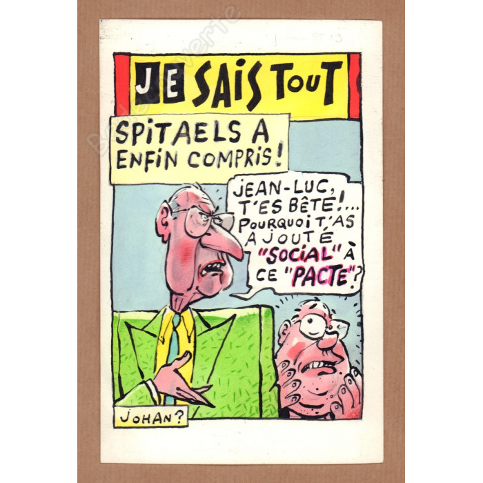 De Moor Johan - Je Sais Tout Spitaels A Enfin compris