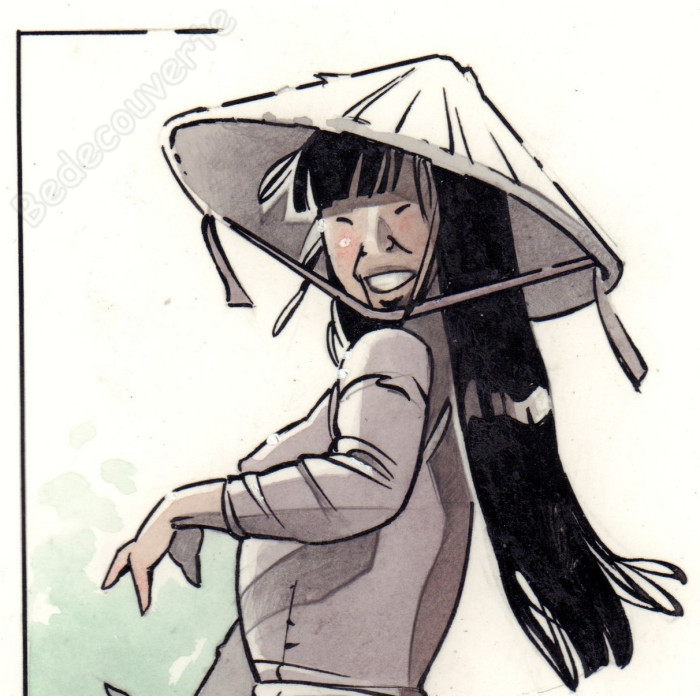 Michetz - Dessin Original Chapeau Erotique