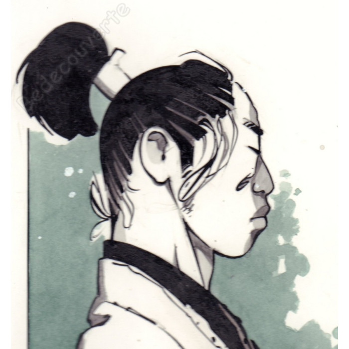 Michetz - Dessin Original Samouraï Kogaratsu