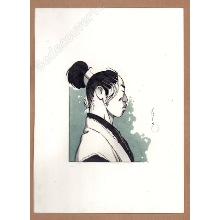 Michetz - Dessin Original Samouraï Kogaratsu