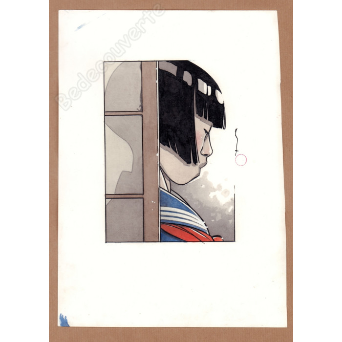 Michetz - Dessin Original Coupe au carré