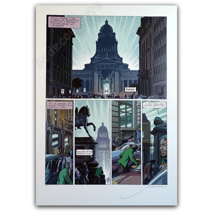 François Schuiten - Blake et Mortimer Le Dernier Pharaon Page 13